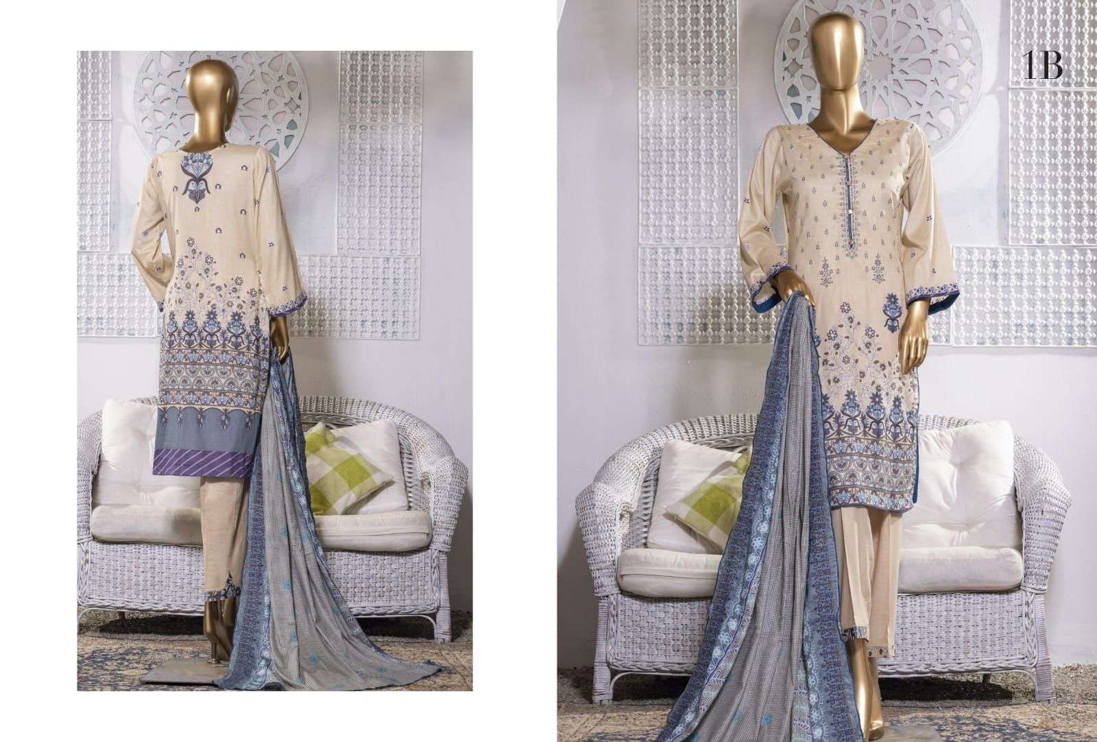 RIWAYAT BY A ONE TEXTILE 1-A TO 3-B SERIES BEAUTIFUL PAKISTANI SUITS COLORFUL STYLISH FANCY CASUAL WEAR & ETHNIC WEAR DIGITAL PRINT DRESSES AT WHOLESALE PRICE