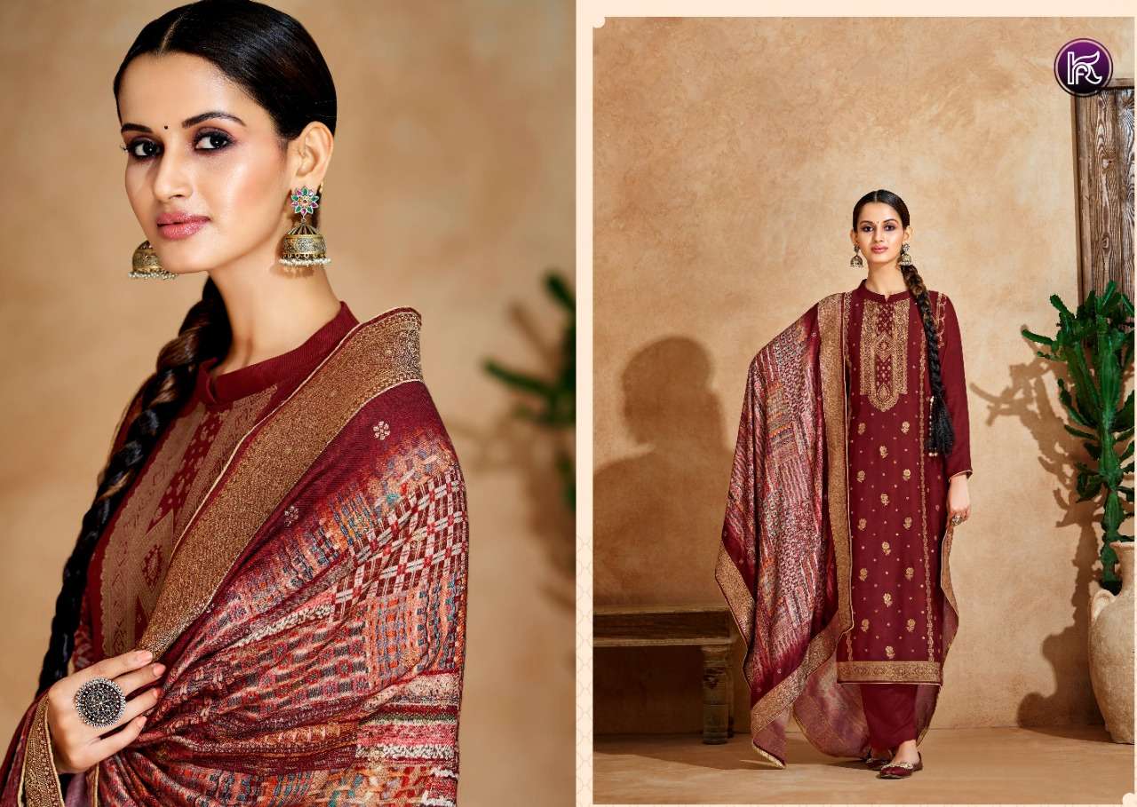 KALA PRINT VOL-2 BY KALA FASHION 7001 TO 7006 SERIES BEAUTIFUL SUITS COLORFUL STYLISH FANCY CASUAL WEAR & ETHNIC WEAR VISCOSE PASHMINA DRESSES AT WHOLESALE PRICE