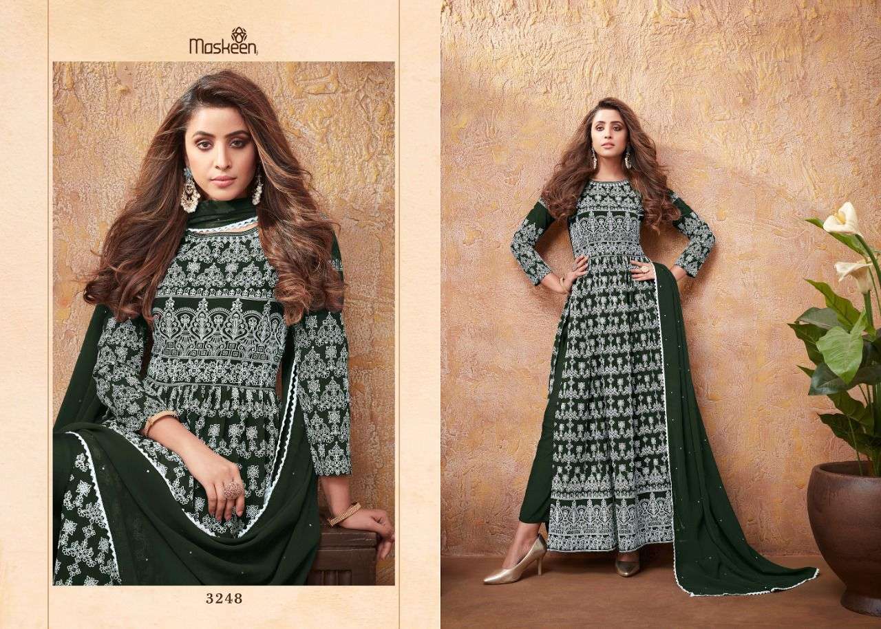 ANADIA BY MAISHA 3246 TO 3249 SERIES BEAUTIFUL SUITS COLORFUL STYLISH FANCY CASUAL WEAR & ETHNIC WEAR PURE GEORGETTE DRESSES AT WHOLESALE PRICE