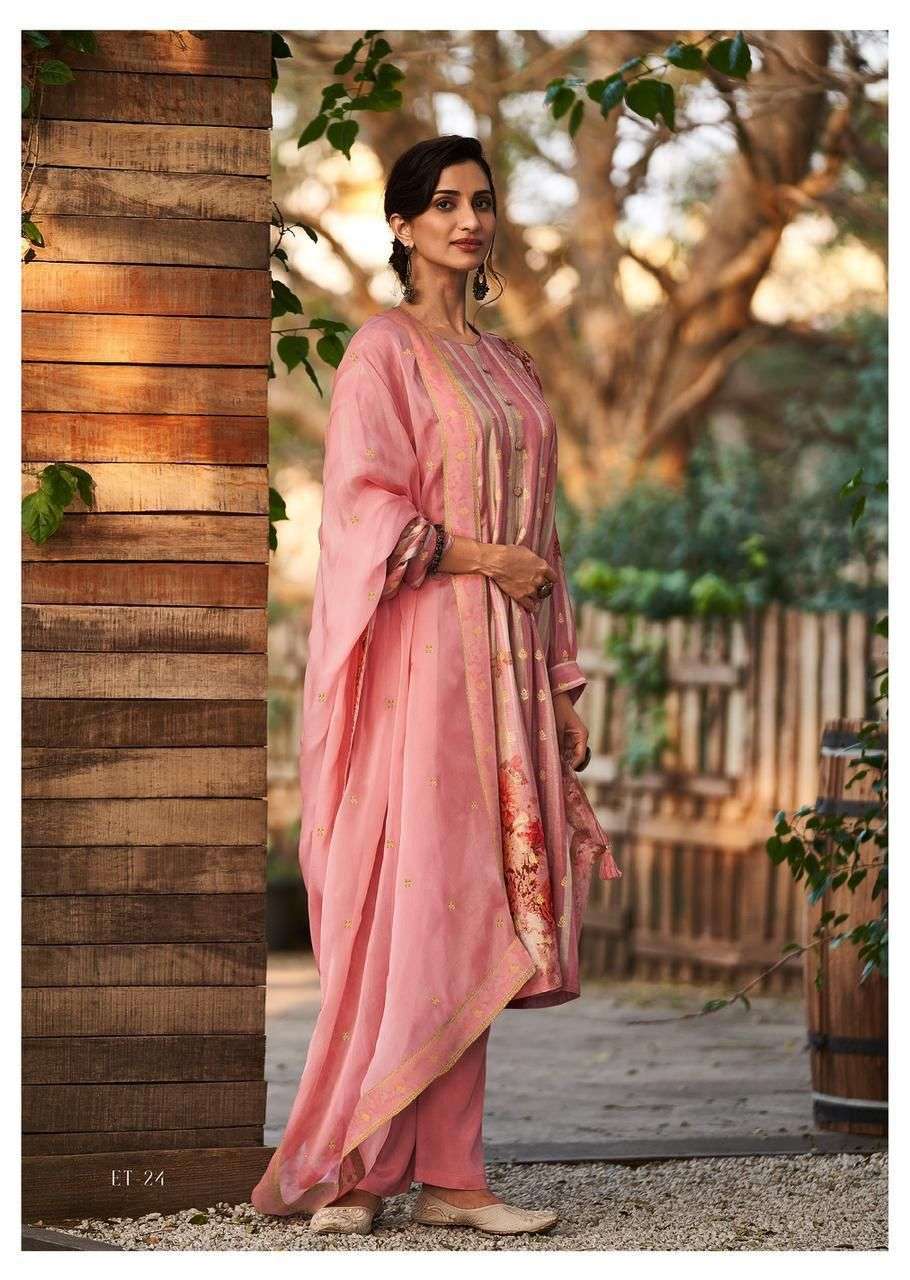 ETERNITY BY VARSHA FASHION 21 TO 24 SERIES FESTIVE SUITS BEAUTIFUL FANCY COLORFUL STYLISH PARTY WEAR & OCCASIONAL WEAR MUSLIN DRESSES AT WHOLESALE PRICE