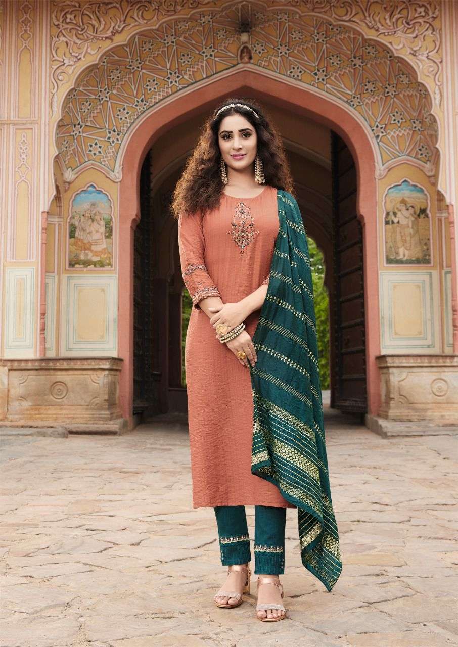 GARIMA BY KEELOO 1001 TO 1006 SERIES SUITS BEAUTIFUL FANCY COLORFUL STYLISH PARTY WEAR & OCCASIONAL WEAR VISCOSE DRESSES AT WHOLESALE PRICE