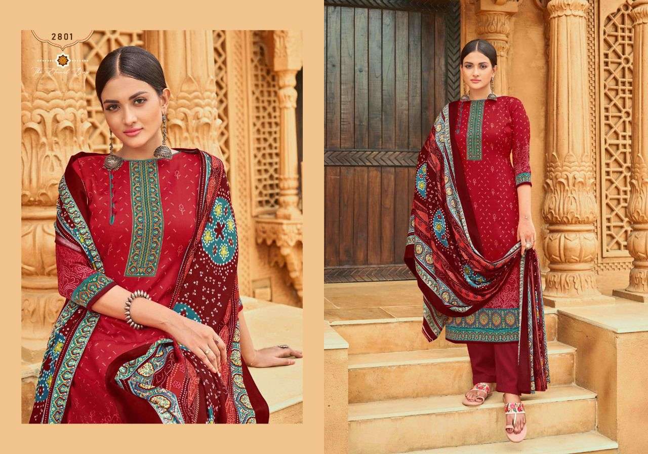 GULFAM KALI VOL-28 BY RADHA FABS 2801 TO 2810 SERIES DESIGNER SUITS COLLECTION BEAUTIFUL STYLISH COLORFUL FANCY PARTY WEAR & OCCASIONAL WEAR PURE PASHMINA PRINT DRESSES AT WHOLESALE PRICE