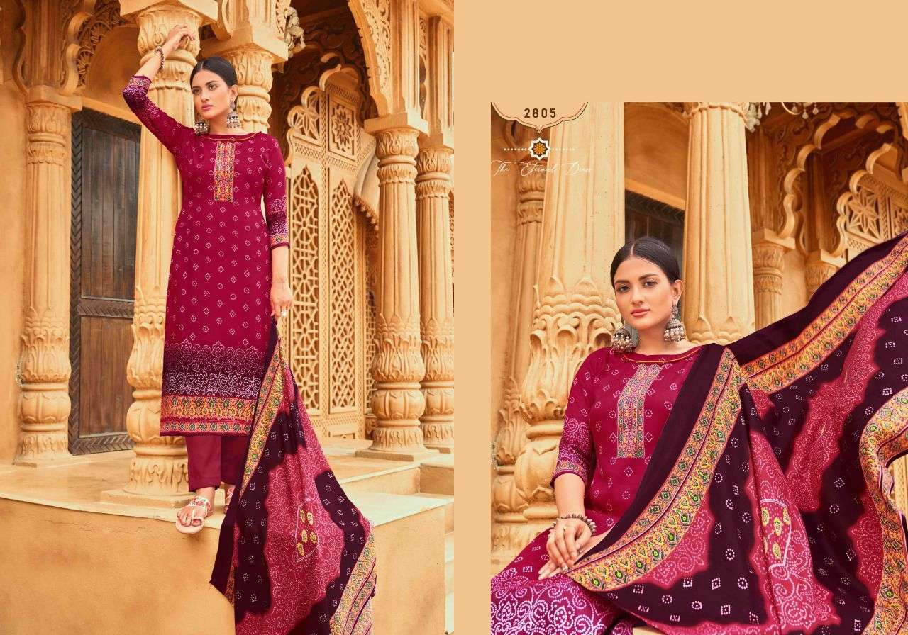 GULFAM KALI VOL-28 BY RADHA FABS 2801 TO 2810 SERIES DESIGNER SUITS COLLECTION BEAUTIFUL STYLISH COLORFUL FANCY PARTY WEAR & OCCASIONAL WEAR PURE PASHMINA PRINT DRESSES AT WHOLESALE PRICE
