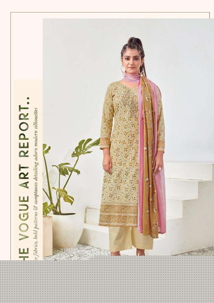 TAPSII BY YASHIKA TRENDS 1001 TO 1006 SERIES BEAUTIFUL SUITS STYLISH FANCY COLORFUL PARTY WEAR & OCCASIONAL WEAR HEAVY COTTON DRESSES AT WHOLESALE PRICE