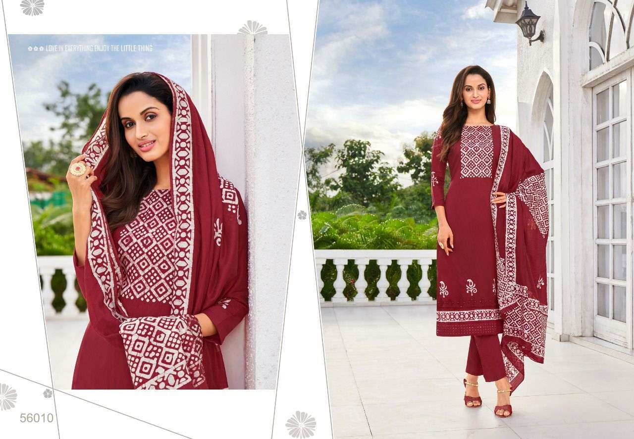 ANAYA BATIK BY ARTIO 56001 TO 56012 SERIES PAKISTANI SUITS BEAUTIFUL FANCY COLORFUL STYLISH PARTY WEAR & OCCASIONAL WEAR CHANDERI PRINT DRESSES AT WHOLESALE PRICE