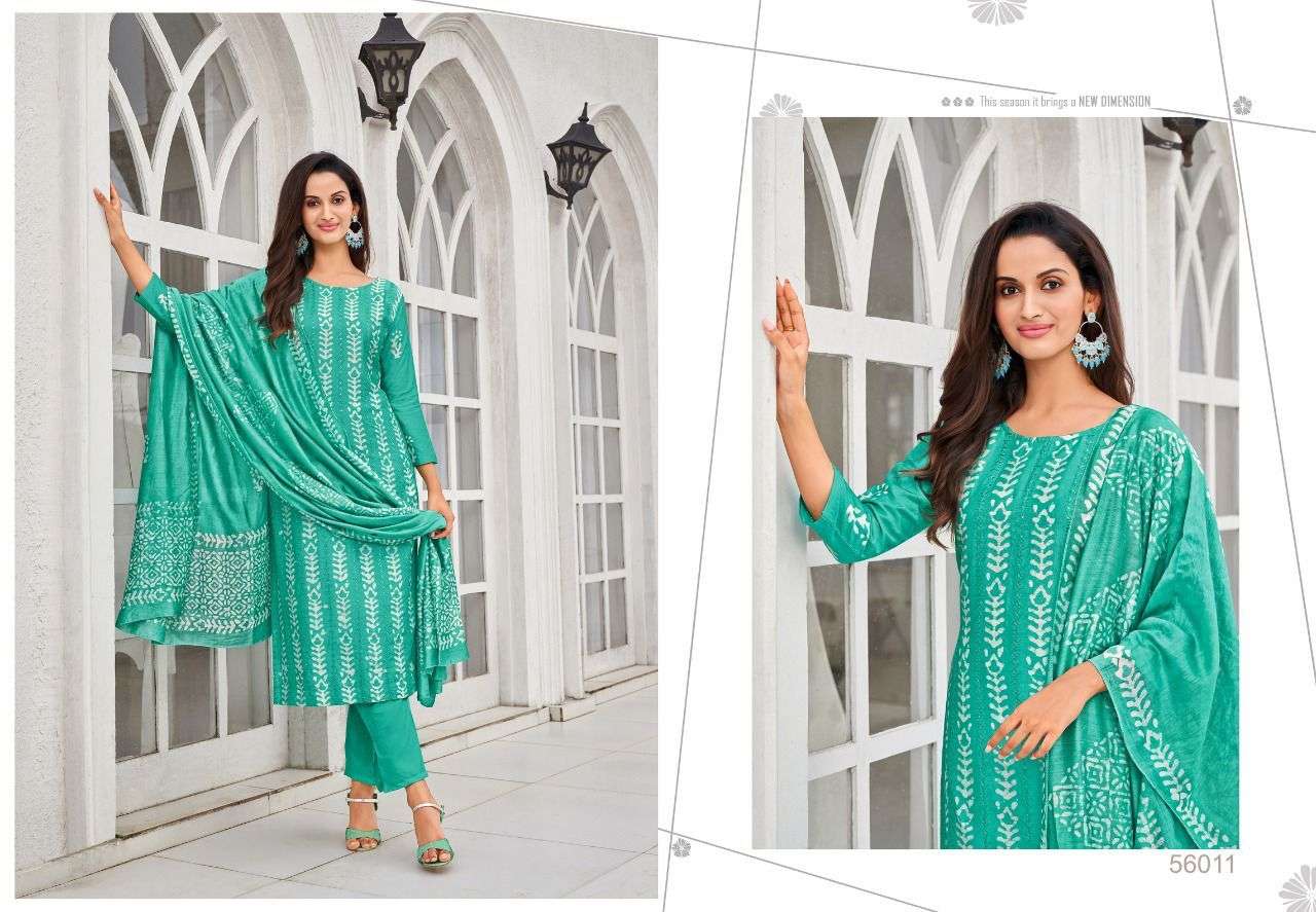 ANAYA BATIK BY ARTIO 56001 TO 56012 SERIES PAKISTANI SUITS BEAUTIFUL FANCY COLORFUL STYLISH PARTY WEAR & OCCASIONAL WEAR CHANDERI PRINT DRESSES AT WHOLESALE PRICE