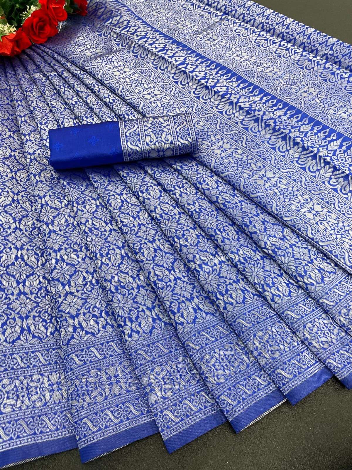205 BY FASHID WHOLESALE ANX INDIAN TRADITIONAL WEAR COLLECTION BEAUTIFUL STYLISH FANCY COLORFUL PARTY WEAR & OCCASIONAL WEAR SOFT BANARASI SILK SAREES AT WHOLESALE PRICE