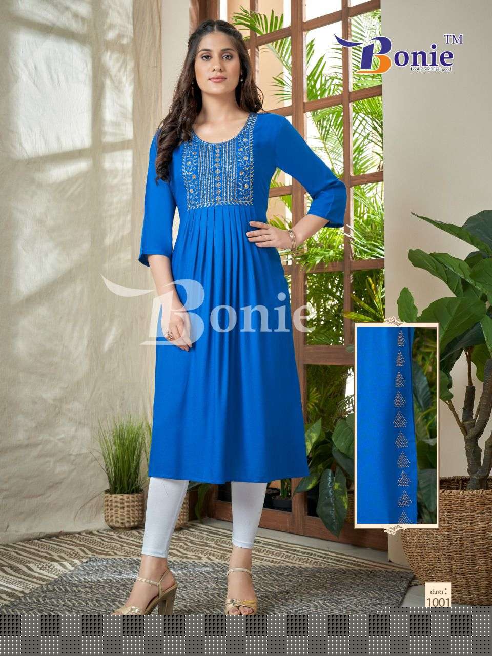 ZEAL BY BONIE 1001 TO 1006 SERIES BEAUTIFUL STYLISH FANCY COLORFUL CASUAL WEAR & ETHNIC WEAR RAYON KURTIS AT WHOLESALE PRICE