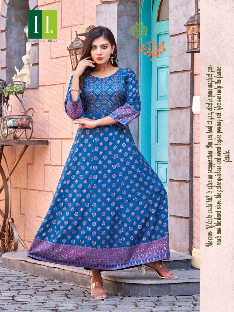 SAMANTHA VOL-3 BY HIRWA 01 TO 10 SERIES BEAUTIFUL STYLISH FANCY COLORFUL CASUAL WEAR & ETHNIC WEAR RAYON GOLD GOWNS AT WHOLESALE PRICE