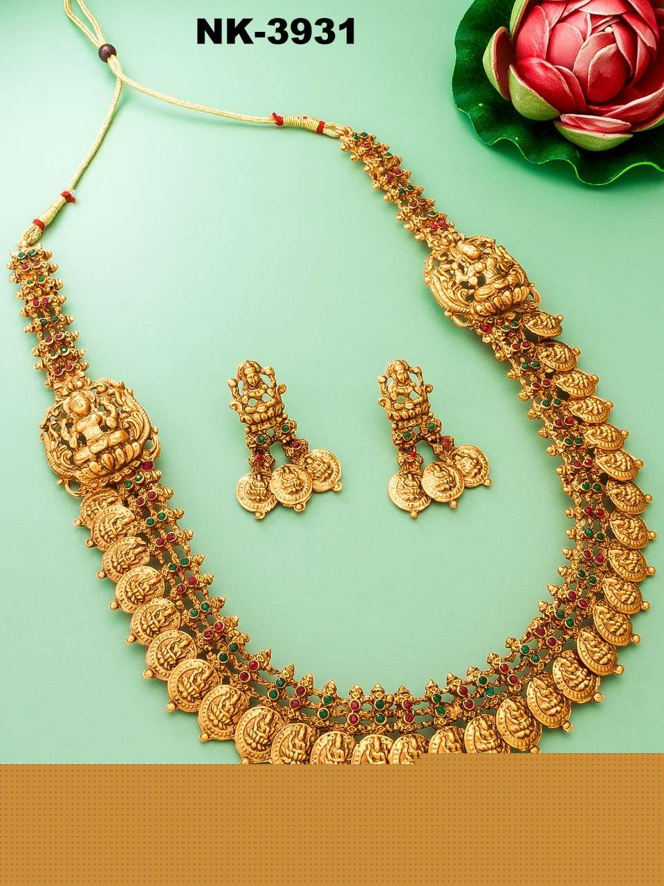 NK-3927 SERIES BY FASHID WHOLESALE 3927 TO 3931 SERIES TRADITIONAL IMITATION JEWELLERY FOR INDIAN ATTIRE AT EXCLUSIVE RANGE.