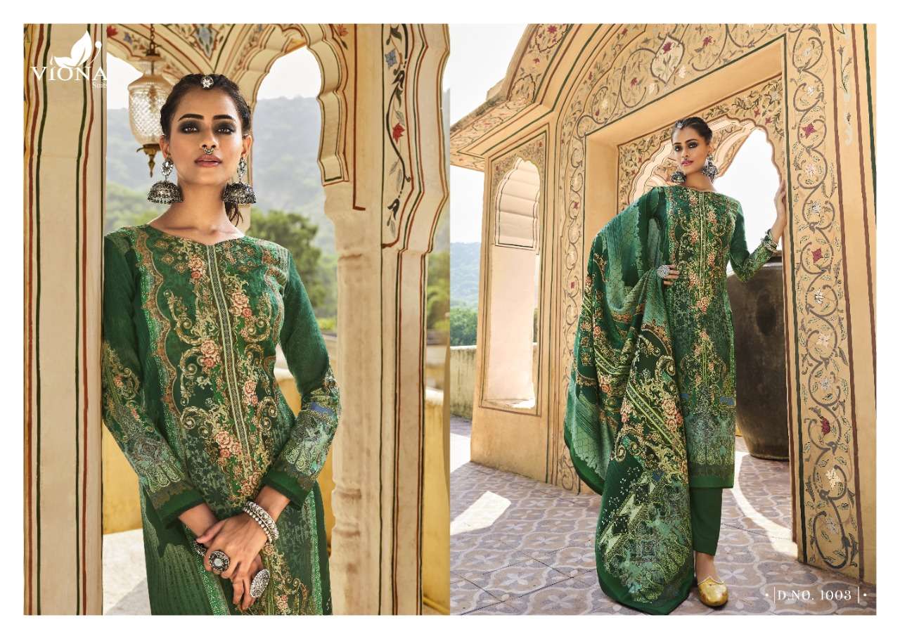 ZARDOSH BY VIONA SUITS 1001 TO 1008 SERIES BEAUTIFUL SUITS COLORFUL STYLISH FANCY CASUAL WEAR & ETHNIC WEAR PURE PASHMINA DRESSES AT WHOLESALE PRICE