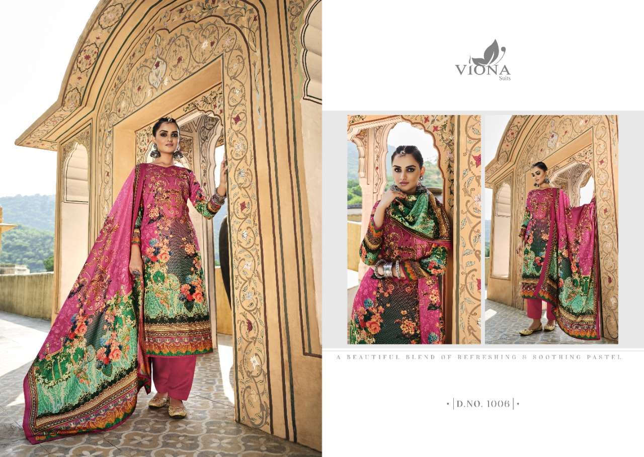 ZARDOSH BY VIONA SUITS 1001 TO 1008 SERIES BEAUTIFUL SUITS COLORFUL STYLISH FANCY CASUAL WEAR & ETHNIC WEAR PURE PASHMINA DRESSES AT WHOLESALE PRICE