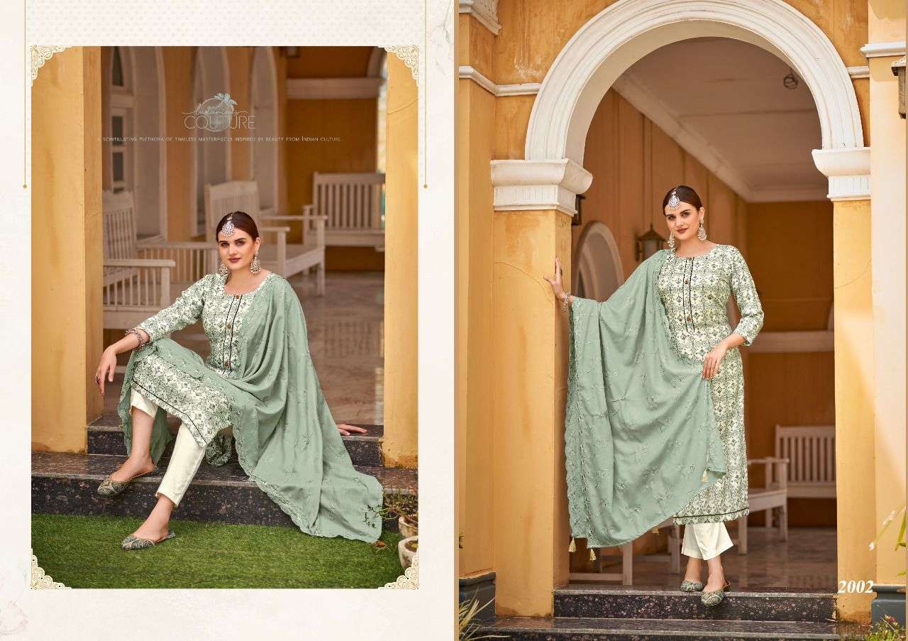 FEMINA VOL-2 BY HERMITAGE 2001 TO 2008 SERIES BEAUTIFUL SUITS COLORFUL STYLISH FANCY CASUAL WEAR & ETHNIC WEAR PURE COTTON SATIN DRESSES AT WHOLESALE PRICE