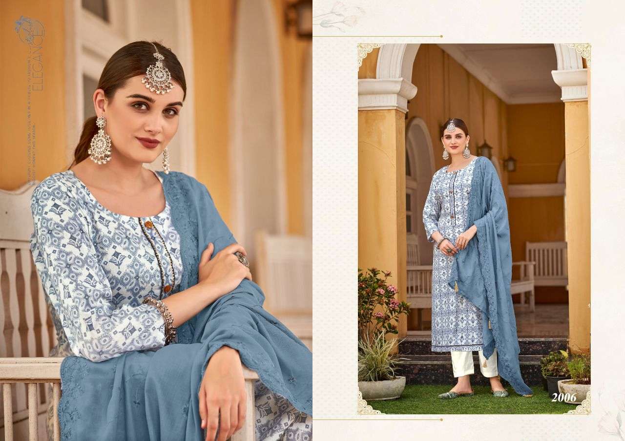 FEMINA VOL-2 BY HERMITAGE 2001 TO 2008 SERIES BEAUTIFUL SUITS COLORFUL STYLISH FANCY CASUAL WEAR & ETHNIC WEAR PURE COTTON SATIN DRESSES AT WHOLESALE PRICE