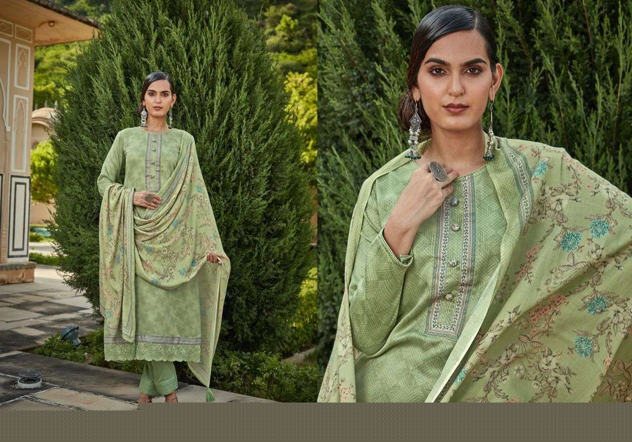 BAAG E MOHABBAT BY SADHANA FASHION 3526 TO 3535 SERIES INDIAN SUITS BEAUTIFUL FANCY COLORFUL STYLISH PARTY WEAR & OCCASIONAL WEAR PURE PASHMINA DRESSES AT WHOLESALE PRICE