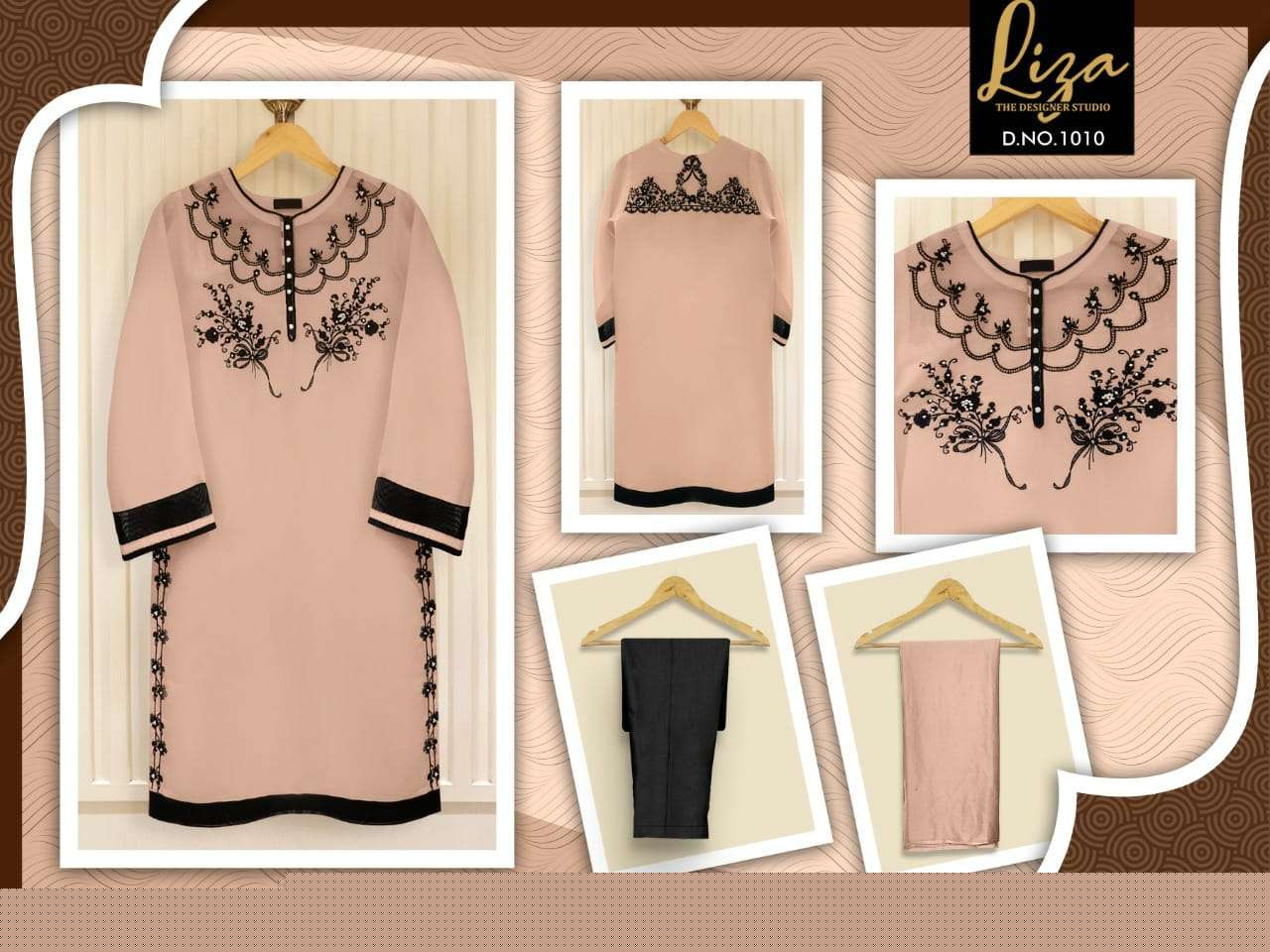 LIZA-1010 COLOURS BY LIZA 1010-A TO 1010-C SERIES DESIGNER PAKISTANI SUITS COLLECTION BEAUTIFUL STYLISH COLORFUL FANCY PARTY WEAR & OCCASIONAL WEAR PURE GEORGETTE DRESSES AT WHOLESALE PRICE