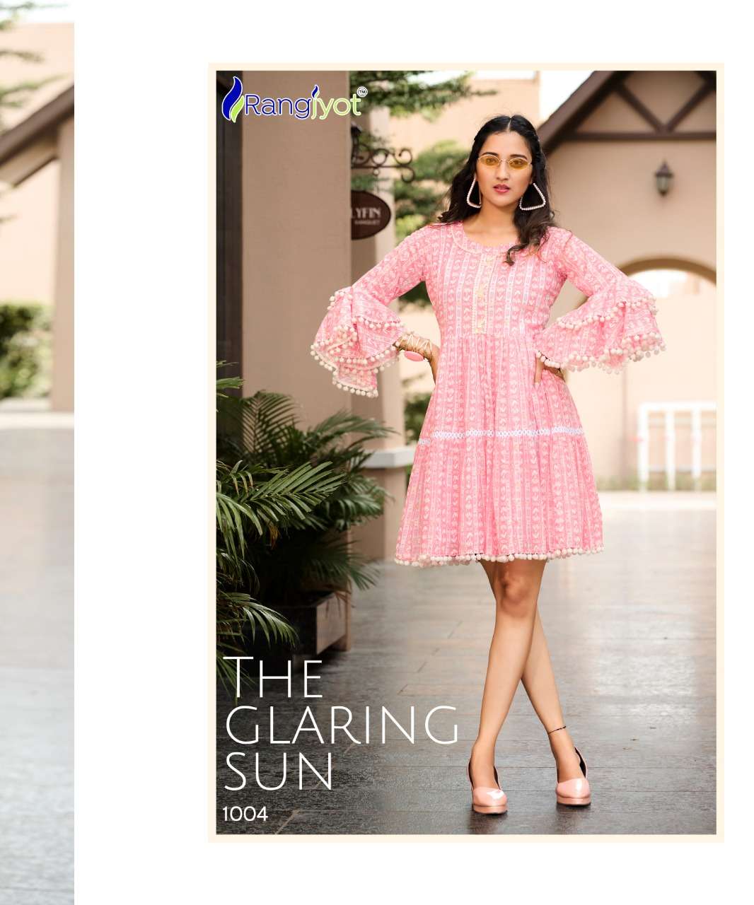 UNIQUE BY RANGJYOT FASHION 1001 TO 1008 SERIES BEAUTIFUL STYLISH FANCY COLORFUL CASUAL WEAR & ETHNIC WEAR FANCY TOPS AT WHOLESALE PRICE