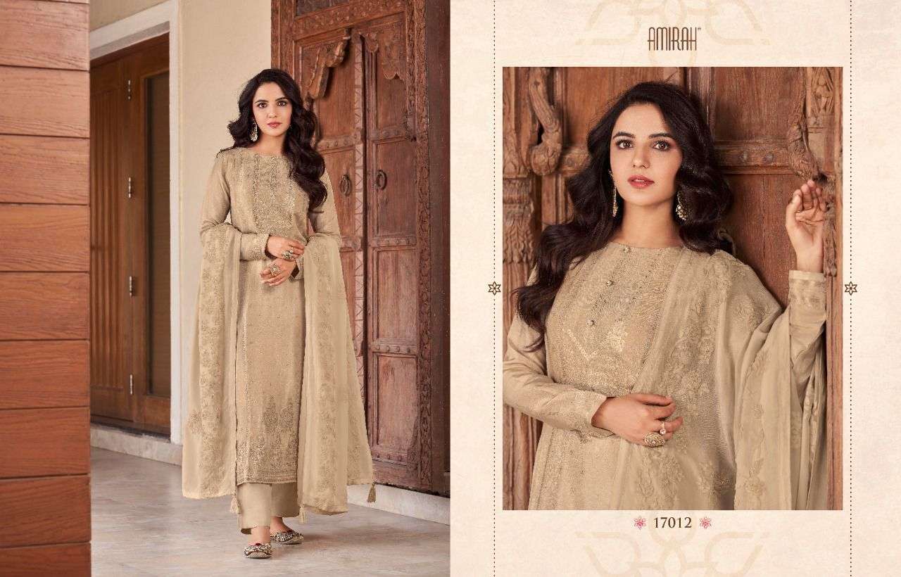 Roop By Amirah 17011 To 17016 Series Beautiful Suits Colorful Stylish Fancy Casual Wear & Ethnic Wear Viscose Jacquard Dresses At Wholesale Price