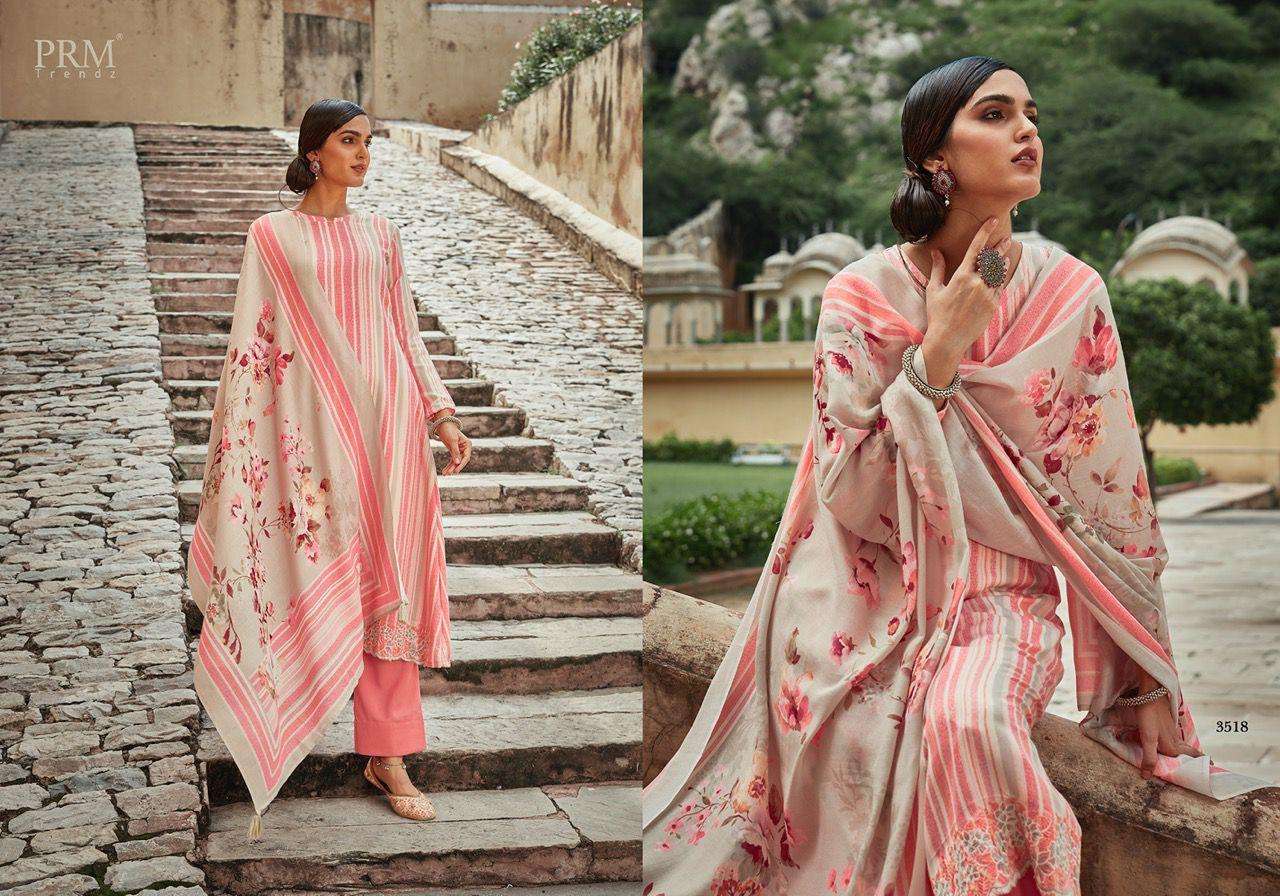 FORBES BY PRM TRENDZ 3518 TO 3525 SERIES BEAUTIFUL SUITS COLORFUL STYLISH FANCY CASUAL WEAR & ETHNIC WEAR PURE PASHMINA PRINT DRESSES AT WHOLESALE PRICE