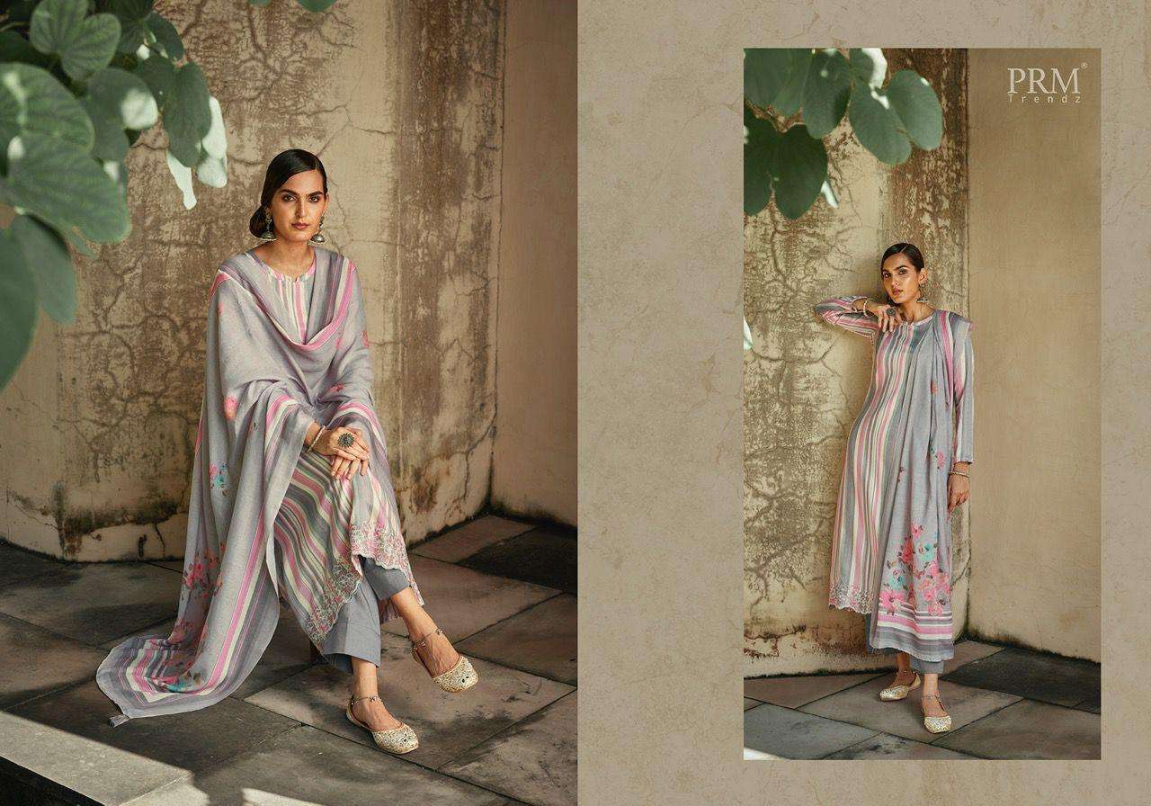 FORBES BY PRM TRENDZ 3518 TO 3525 SERIES BEAUTIFUL SUITS COLORFUL STYLISH FANCY CASUAL WEAR & ETHNIC WEAR PURE PASHMINA PRINT DRESSES AT WHOLESALE PRICE