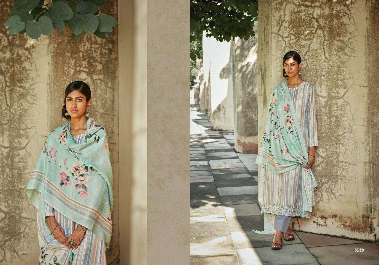 FORBES BY PRM TRENDZ 3518 TO 3525 SERIES BEAUTIFUL SUITS COLORFUL STYLISH FANCY CASUAL WEAR & ETHNIC WEAR PURE PASHMINA PRINT DRESSES AT WHOLESALE PRICE