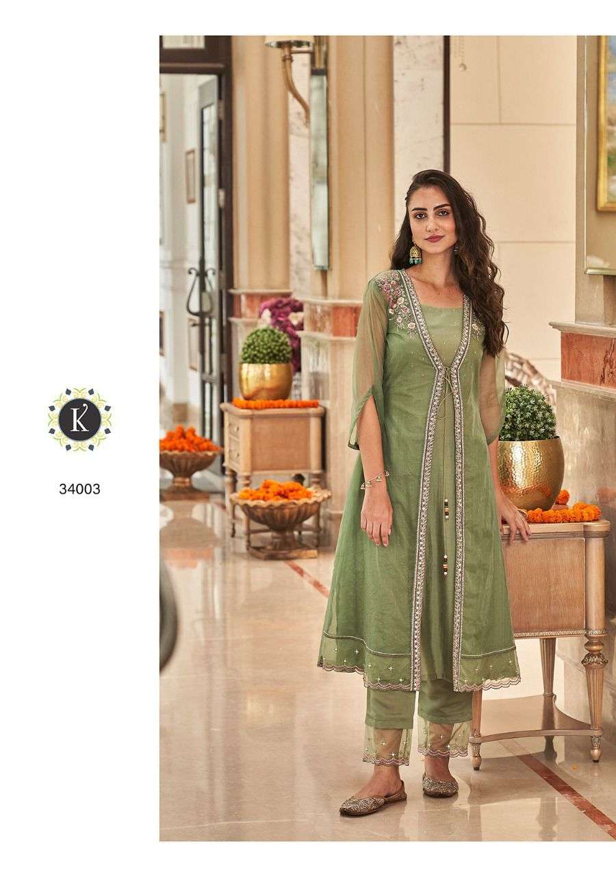 EK SOOT BY KALKI 34001 TO 34004 SERIES BEAUTIFUL STYLISH FANCY COLORFUL CASUAL WEAR & ETHNIC WEAR VISCOSE SILK KURTIS WITH BOTTOM AT WHOLESALE PRICE