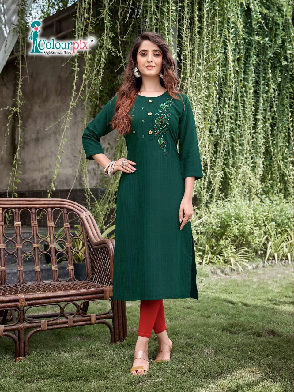 Rolex Vol-1 By Colourpix 1001 To 1006 Series Designer Stylish Fancy Colorful Beautiful Party Wear & Ethnic Wear Collection Viscose Rayon Print Kurtis At Wholesale Price