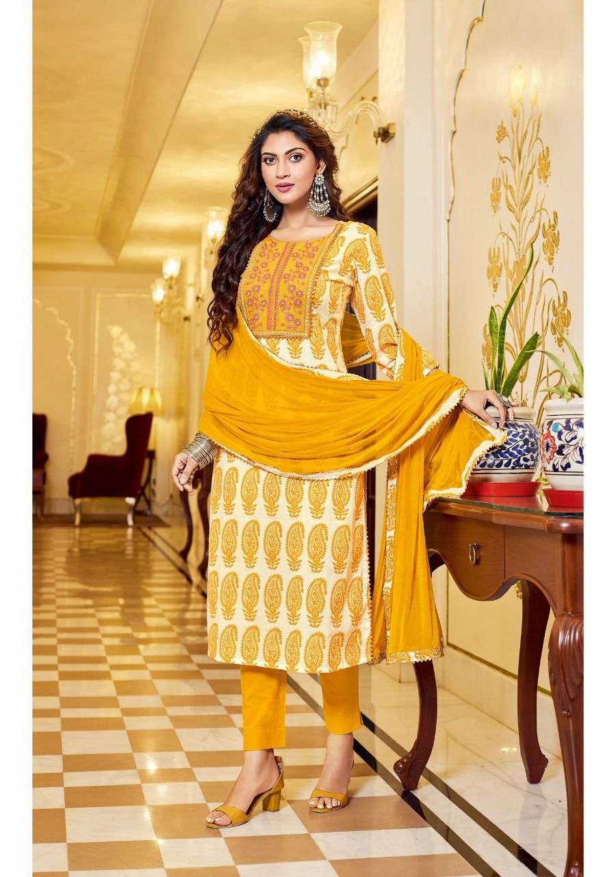 SWAGGER VOL-1 BY KAJAL STYLE 1001 TO 1006 SERIES BEAUTIFUL SUITS COLORFUL STYLISH FANCY CASUAL WEAR & ETHNIC WEAR PURE COTTON PRINT DRESSES AT WHOLESALE PRICE