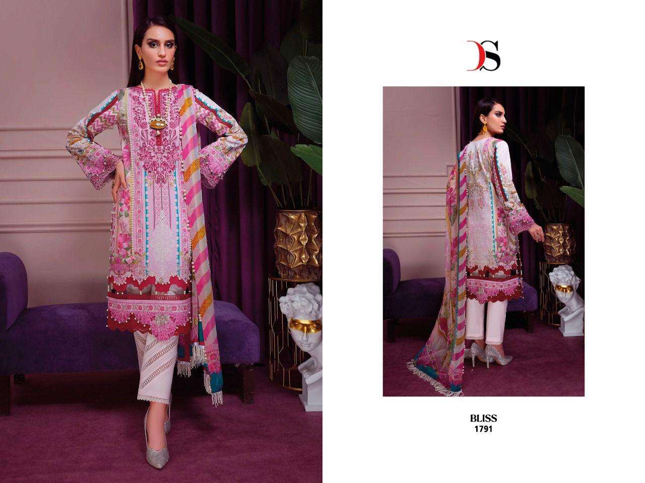 Bliss Vol-4 Pashmina By Deepsy Suits 1791 To 1798 Series Designer Pakistani Suits Beautiful Stylish Fancy Colorful Party Wear & Occasional Wear Pure Pashmina Embroidered Dresses At Wholesale Price