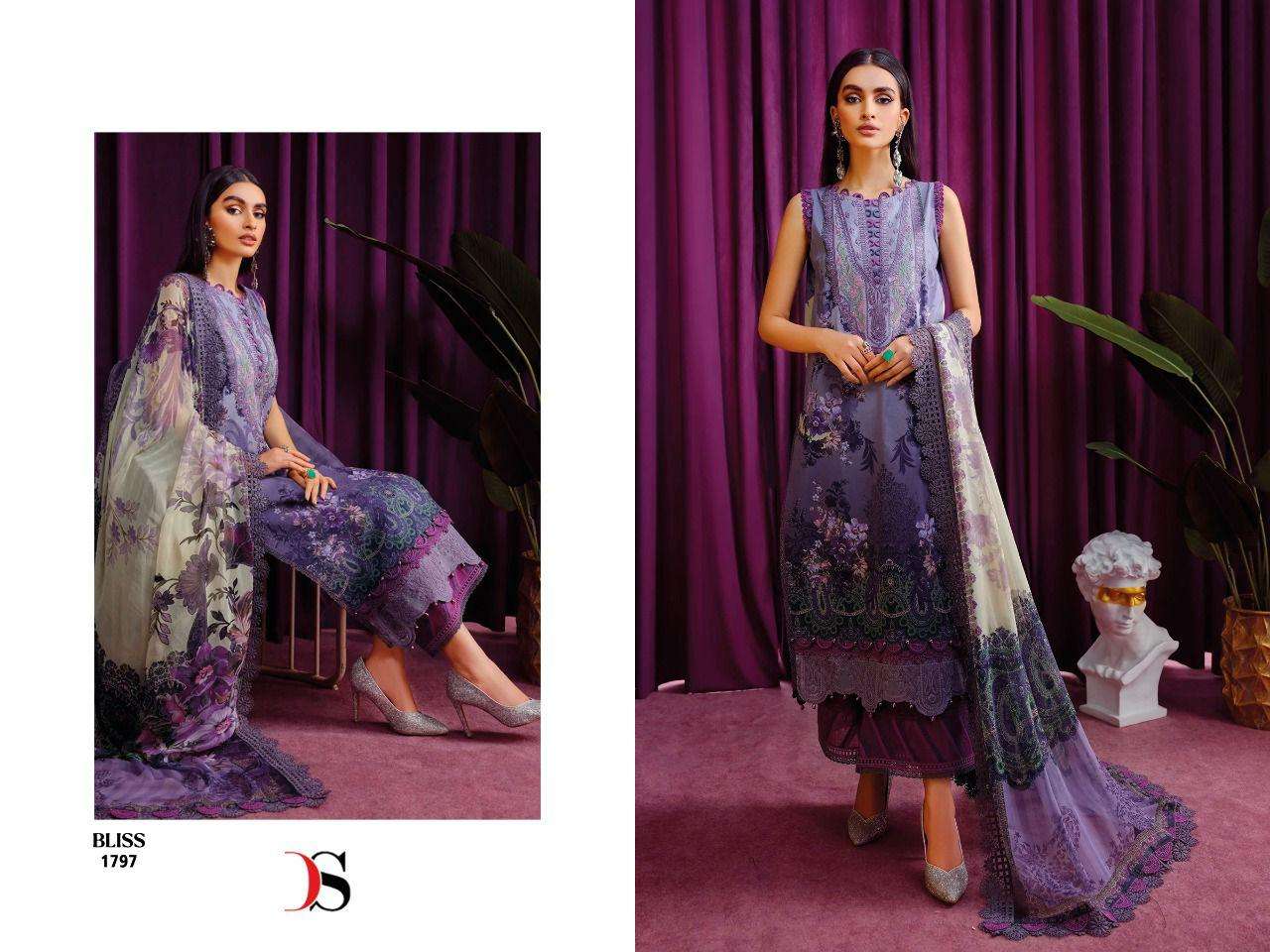 Bliss Vol-4 Pashmina By Deepsy Suits 1791 To 1798 Series Designer Pakistani Suits Beautiful Stylish Fancy Colorful Party Wear & Occasional Wear Pure Pashmina Embroidered Dresses At Wholesale Price