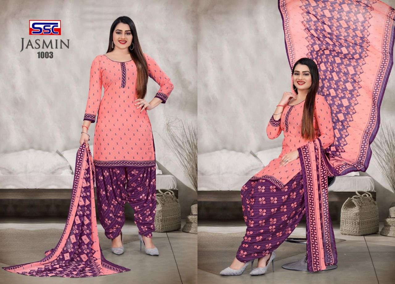 JASMIN VOL-25 BY SHREE SHANTI CREATION 1001 TO 1012 SERIES BEAUTIFUL SUITS STYLISH FANCY COLORFUL PARTY WEAR & OCCASIONAL WEAR HEAVY MICRO PRINT DRESSES AT WHOLESALE PRICE