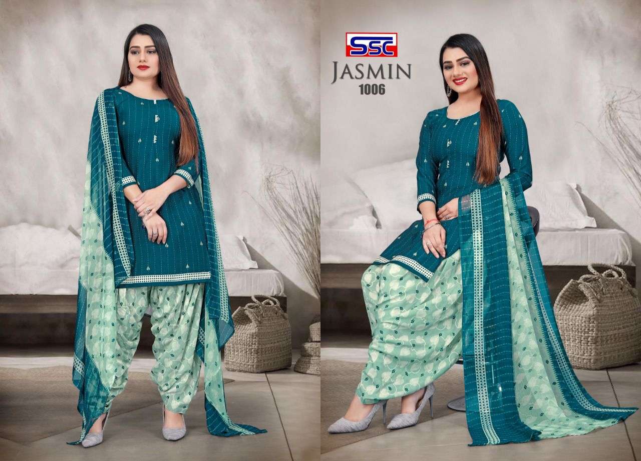 JASMIN VOL-25 BY SHREE SHANTI CREATION 1001 TO 1012 SERIES BEAUTIFUL SUITS STYLISH FANCY COLORFUL PARTY WEAR & OCCASIONAL WEAR HEAVY MICRO PRINT DRESSES AT WHOLESALE PRICE