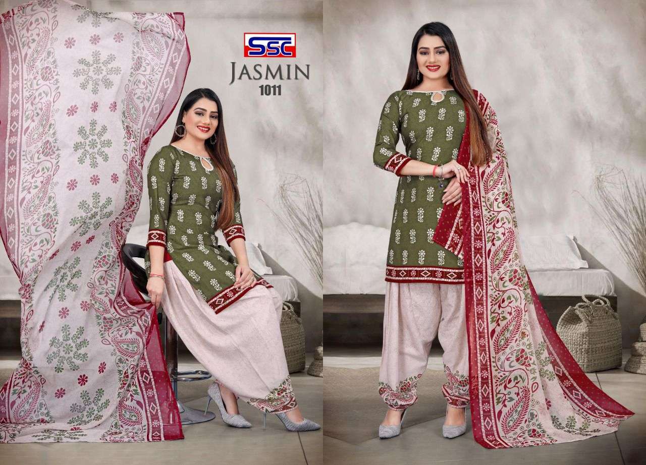JASMIN VOL-25 BY SHREE SHANTI CREATION 1001 TO 1012 SERIES BEAUTIFUL SUITS STYLISH FANCY COLORFUL PARTY WEAR & OCCASIONAL WEAR HEAVY MICRO PRINT DRESSES AT WHOLESALE PRICE