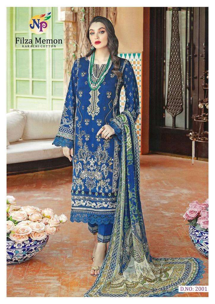 Filza Memon Vol-2 By Nand Gopal Prints 2001 To 2008 Series Beautiful Suits Stylish Fancy Colorful Party Wear & Occasional Wear Cotton Print Dresses At Wholesale Price
