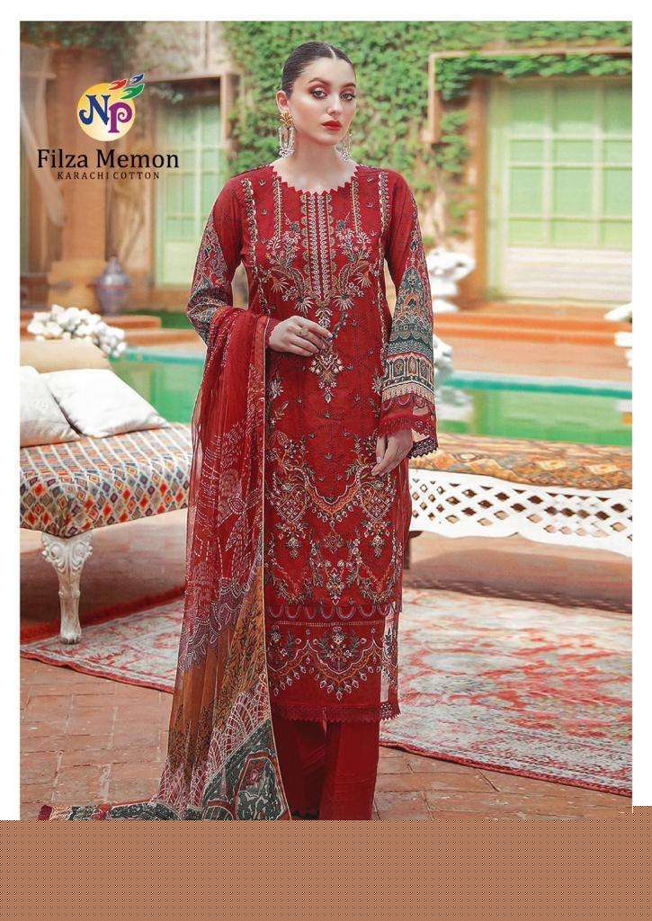 Filza Memon Vol-2 By Nand Gopal Prints 2001 To 2008 Series Beautiful Suits Stylish Fancy Colorful Party Wear & Occasional Wear Cotton Print Dresses At Wholesale Price