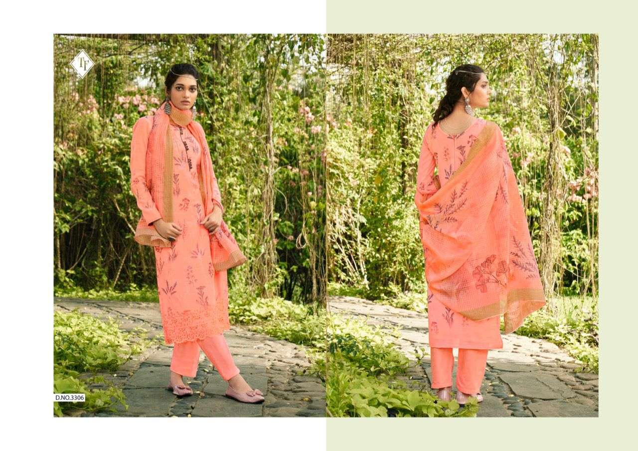 AHELI BY TANISHK FASHION 3301 TO 3306 SERIES BEAUTIFUL STYLISH SUITS FANCY COLORFUL CASUAL WEAR & ETHNIC WEAR & READY TO WEAR PASHMINA DIGITAL PRINT WITH EMBROIDERY DRESSES AT WHOLESALE PRICE