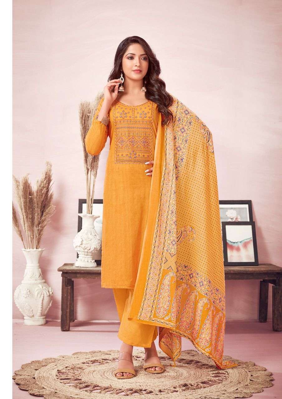 REWAA BY YASHIKA TRENDS 1001 TO 1008 SERIES BEAUTIFUL STYLISH SUITS FANCY COLORFUL CASUAL WEAR & ETHNIC WEAR & READY TO WEAR HEAVY COTTON DRESSES AT WHOLESALE PRICE