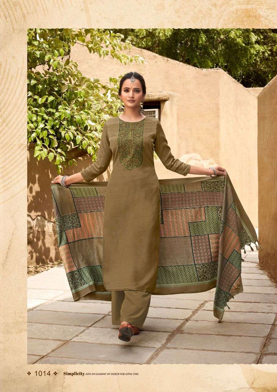 Naziya By Levisha 1013 To 1020 Series Beautiful Winter Suits Colorful Stylish Fancy Casual Wear & Ethnic Wear Pure Pashmina Embroidered Dresses At Wholesale Price