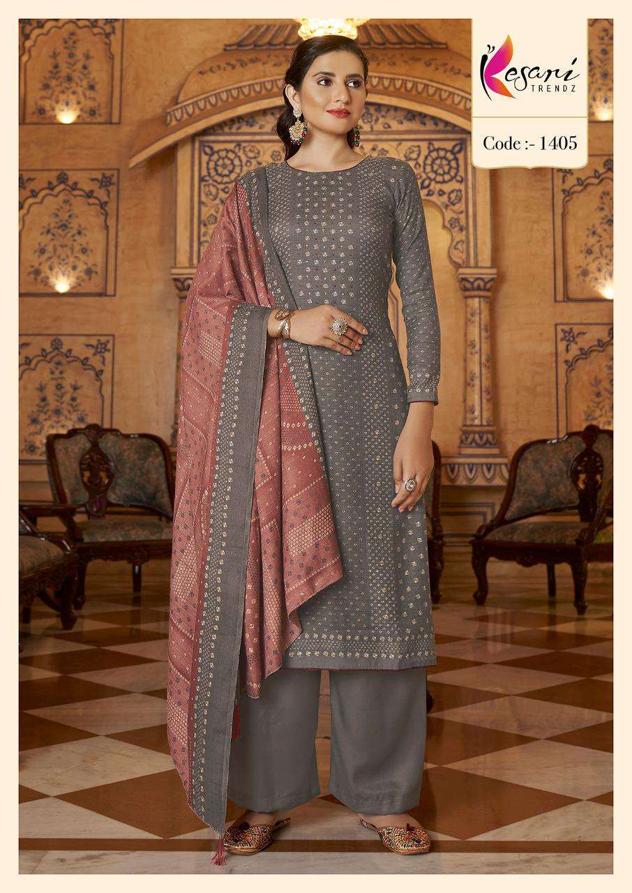 NIHAAR BY KESARI TRENDZ 1401 TO 1408 SERIES BEAUTIFUL WINTER COLLECTION PAKISATNI SUITS STYLISH FANCY COLORFUL CASUAL WEAR & ETHNIC WEAR PASHMINA PRINT WITH WORK DRESSES AT WHOLESALE PRICE
