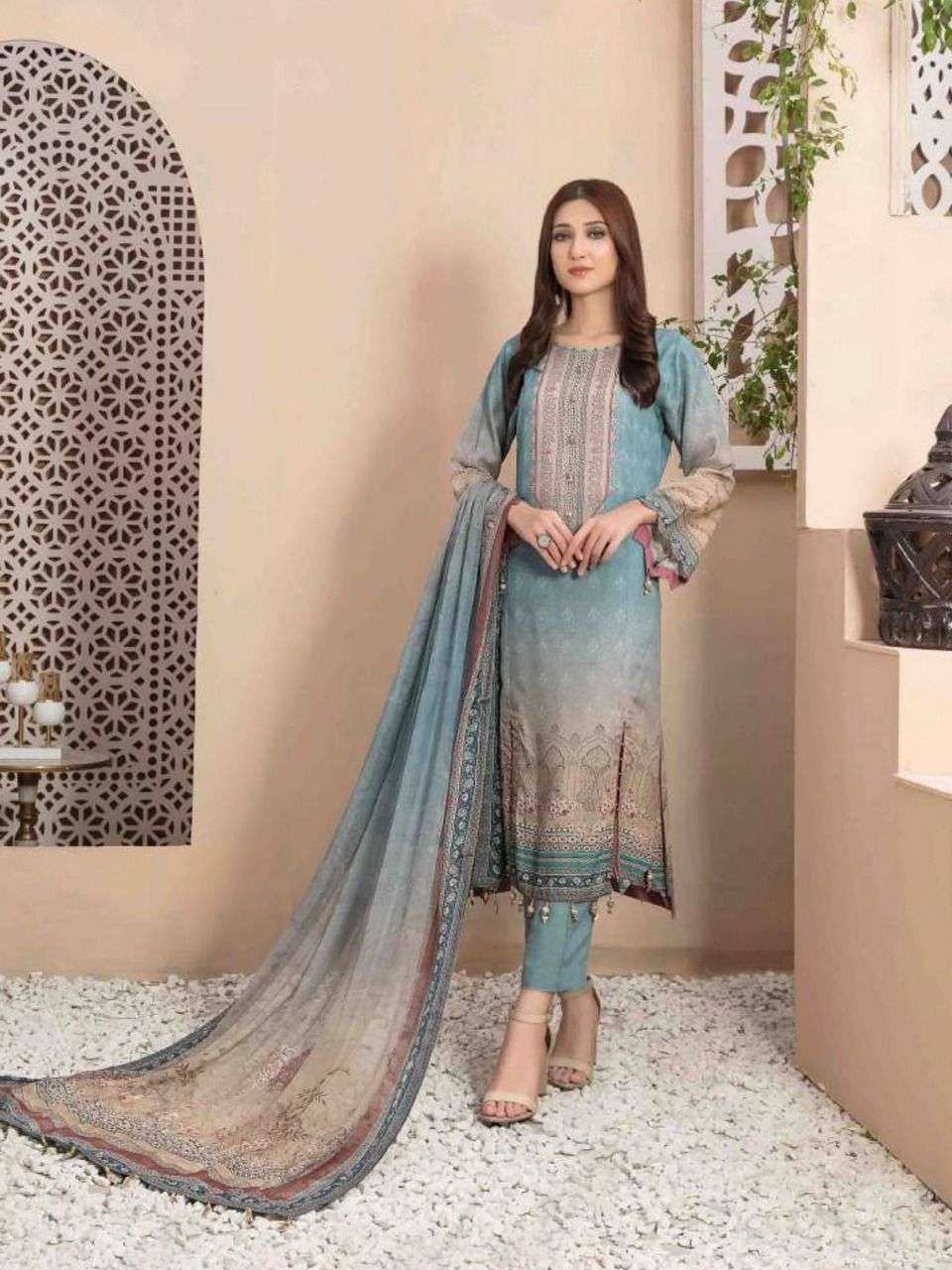 HALA VOL-1 BY HALA 001 TO 006 SERIES BEAUTIFUL SUITS COLORFUL STYLISH FANCY CASUAL WEAR & ETHNIC WEAR HEAVY COTTON DRESSES AT WHOLESALE PRICE