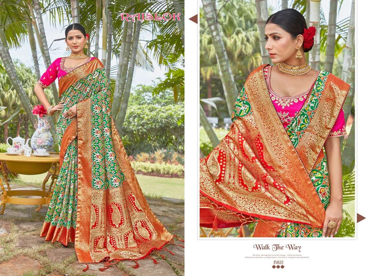 KREEVA BY RAJSLOK 15021 TO 15028 SERIES INDIAN TRADITIONAL WEAR COLLECTION BEAUTIFUL STYLISH FANCY COLORFUL PARTY WEAR & OCCASIONAL WEAR SOFT SILK SAREES AT WHOLESALE PRICE