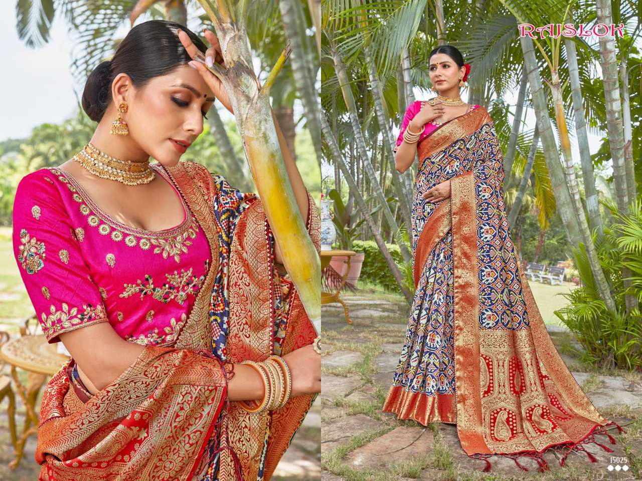 KREEVA BY RAJSLOK 15021 TO 15028 SERIES INDIAN TRADITIONAL WEAR COLLECTION BEAUTIFUL STYLISH FANCY COLORFUL PARTY WEAR & OCCASIONAL WEAR SOFT SILK SAREES AT WHOLESALE PRICE