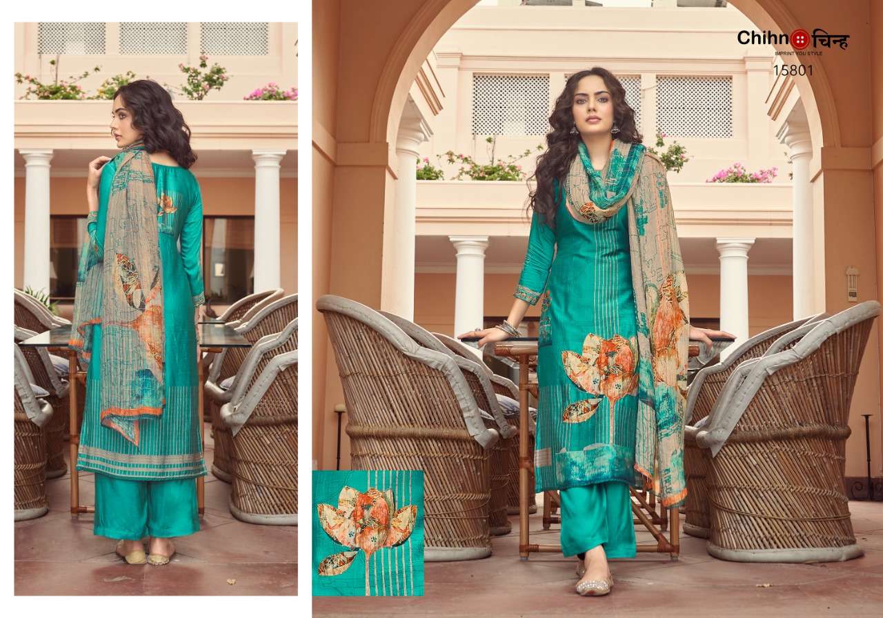 GULABO BY CHIHN 15800 TO 15806 SERIES BEAUTIFUL SUITS COLORFUL STYLISH FANCY CASUAL WEAR & ETHNIC WEAR PURE VISCOSE SIL DIGITAL PRINT DRESSES AT WHOLESALE PRICE
