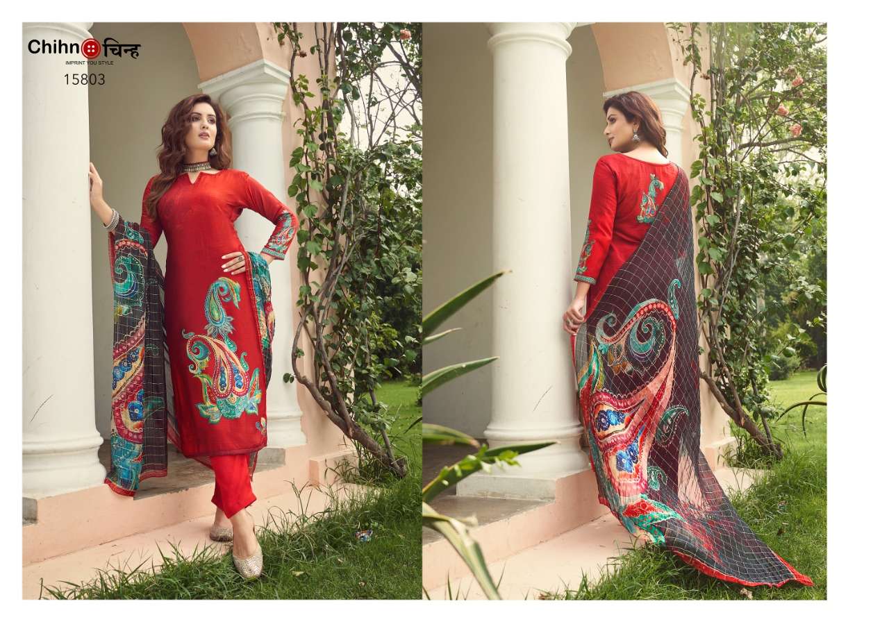 GULABO BY CHIHN 15800 TO 15806 SERIES BEAUTIFUL SUITS COLORFUL STYLISH FANCY CASUAL WEAR & ETHNIC WEAR PURE VISCOSE SIL DIGITAL PRINT DRESSES AT WHOLESALE PRICE