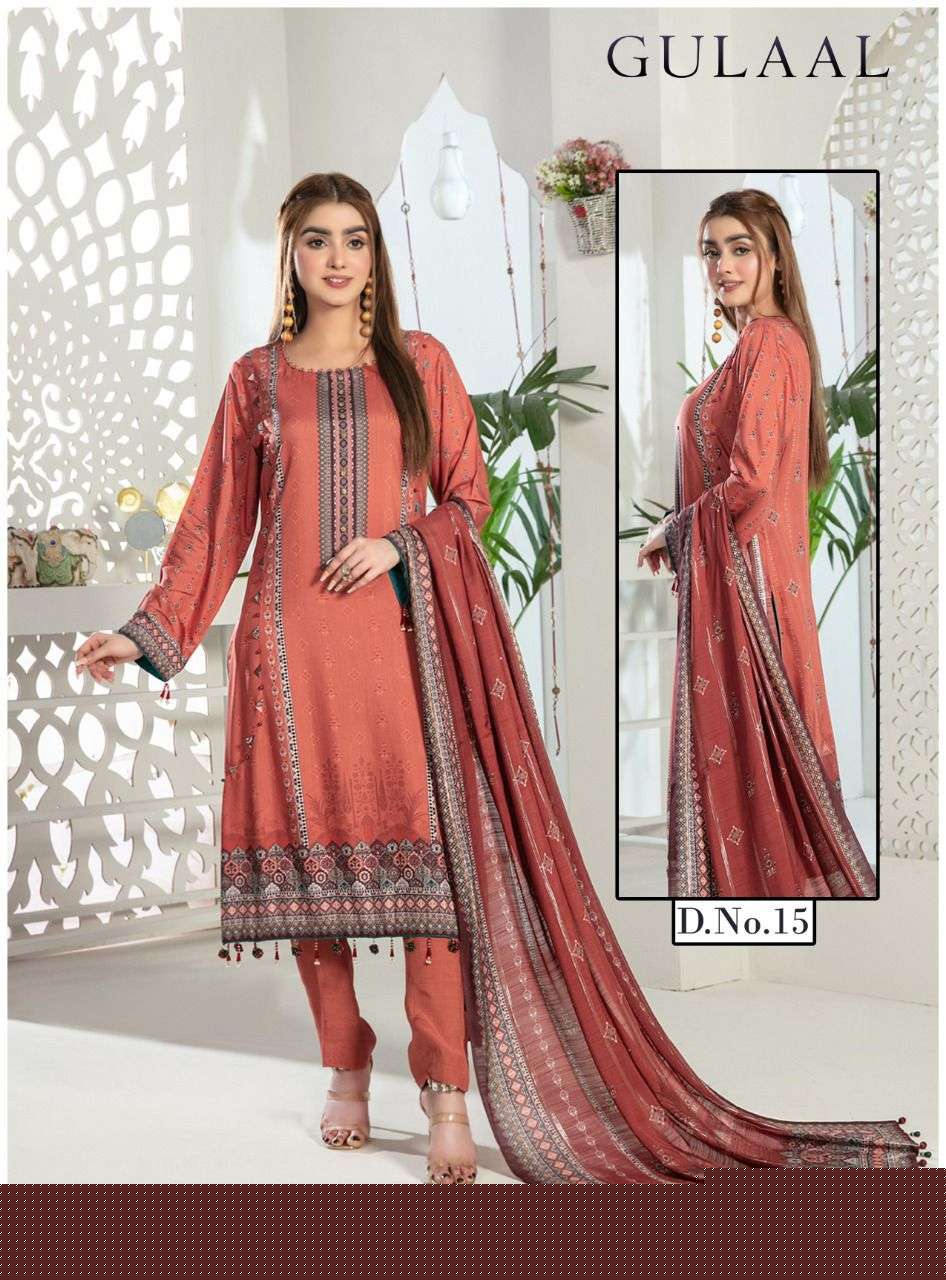 GULAAL VOL-2 BY FASHID WHOLESALE 11 TO 20 SERIES BEAUTIFUL SUITS COLORFUL STYLISH FANCY CASUAL WEAR & ETHNIC WEAR PURE COTTON DRESSES AT WHOLESALE PRICE