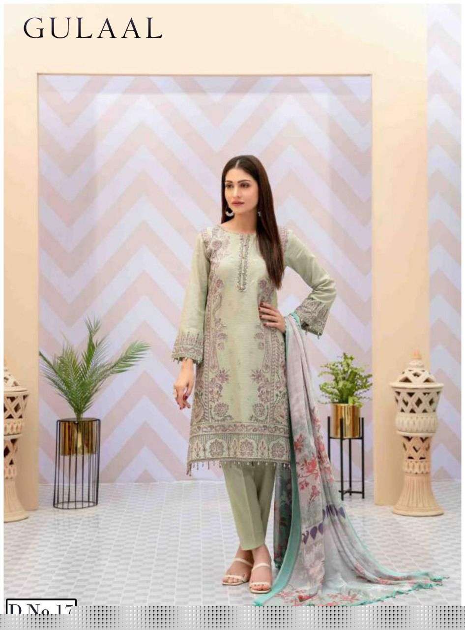 GULAAL VOL-2 BY FASHID WHOLESALE 11 TO 20 SERIES BEAUTIFUL SUITS COLORFUL STYLISH FANCY CASUAL WEAR & ETHNIC WEAR PURE COTTON DRESSES AT WHOLESALE PRICE