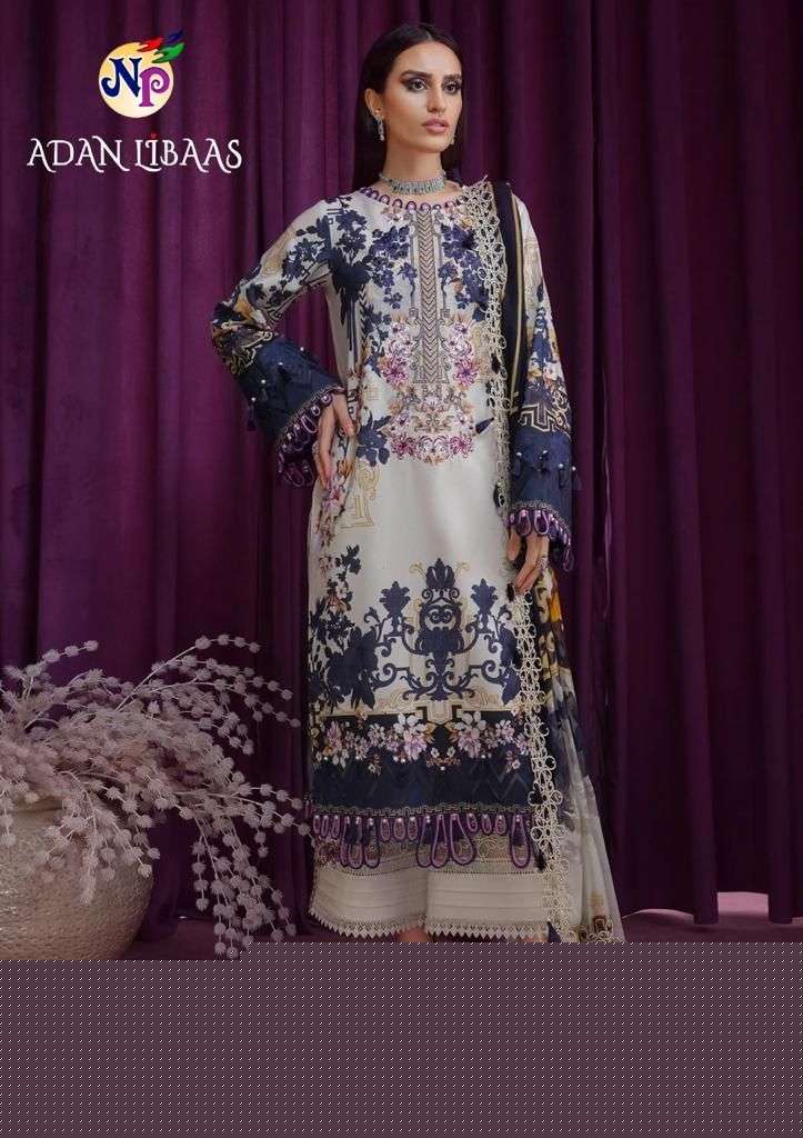 ADAN LIBAAS BY NAND GOPAL PRINTS 1001 TO 1008 SERIES BEAUTIFUL SUITS COLORFUL STYLISH FANCY CASUAL WEAR & ETHNIC WEAR PURE COTTON PRINT DRESSES AT WHOLESALE PRICE