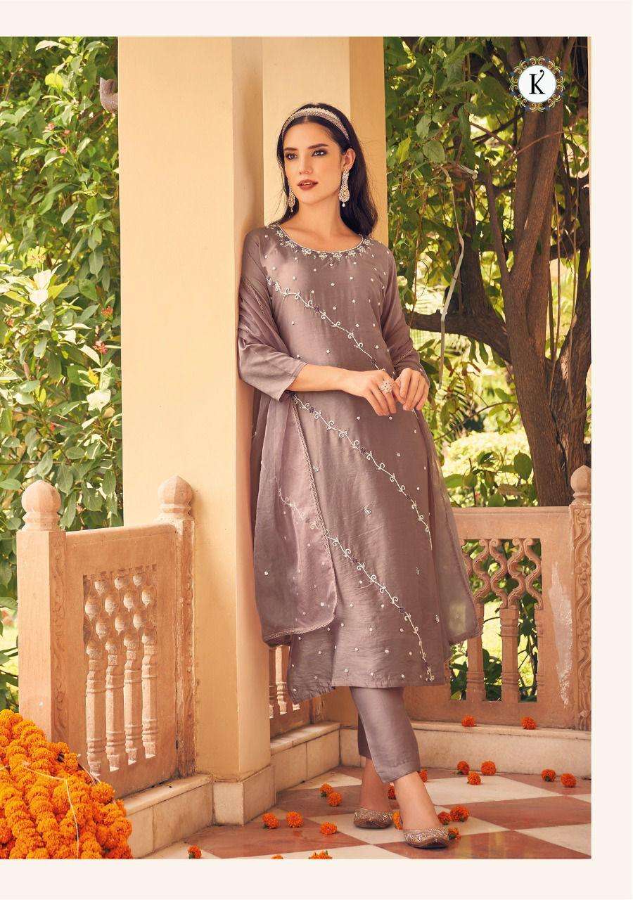 REMIX NX BY KALKI 31001 TO 31006 SERIES STYLISH BEAUTIFUL COLOURFUL PRINTED & EMBROIDERED PARTY WEAR & OCCASIONAL WEAR PURE VISCOSE SILK EMBROIDERED DRESSES AT WHOLESALE PRICE