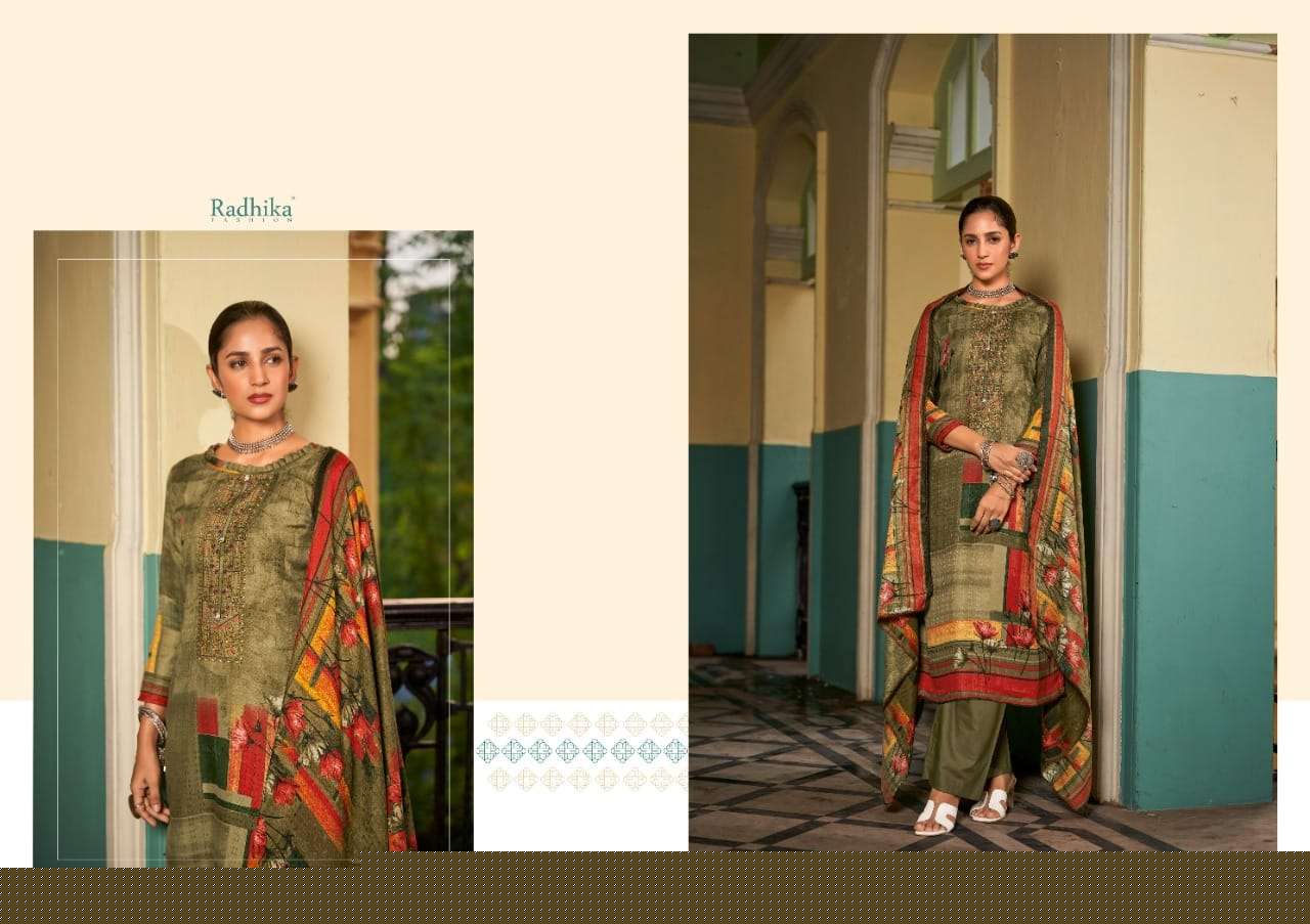 Rubina By Sumyra 37001 To 37008 Series Beautiful Festive Suits Stylish Fancy Colorful Casual Wear & Ethnic Wear Pure Pashmina Print Dresses At Wholesale Price
