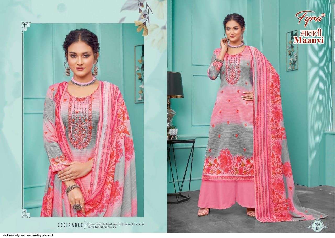 Maanvi By Fyra 924-001 To 924-010 Series Beautiful Stylish Suits Fancy Colorful Casual Wear & Ethnic Wear & Ready To Wear Pure Jam Printed Dresses At Wholesale Price